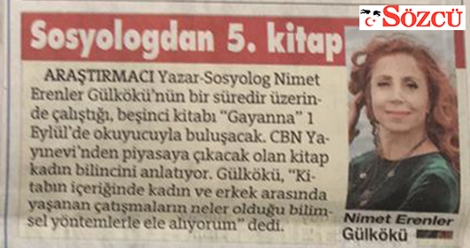 Basında Nimet Erenler Gülkökü